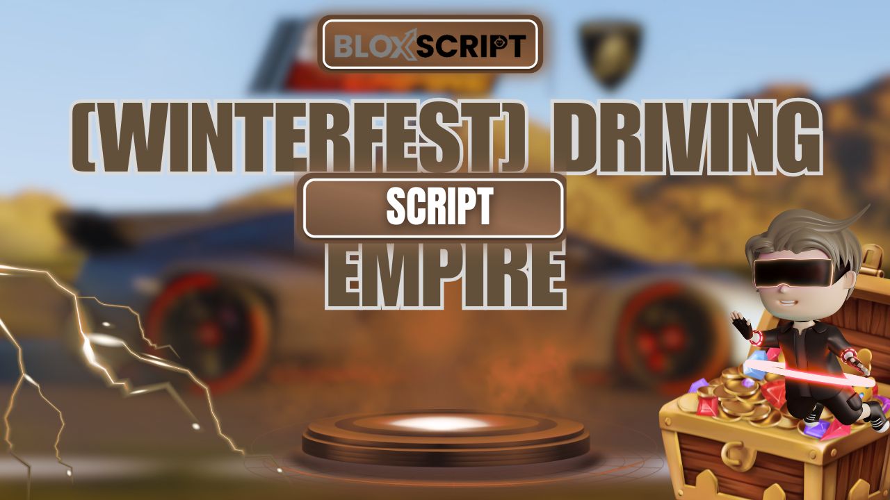 [❄️WINTERFEST] Driving Empire Script