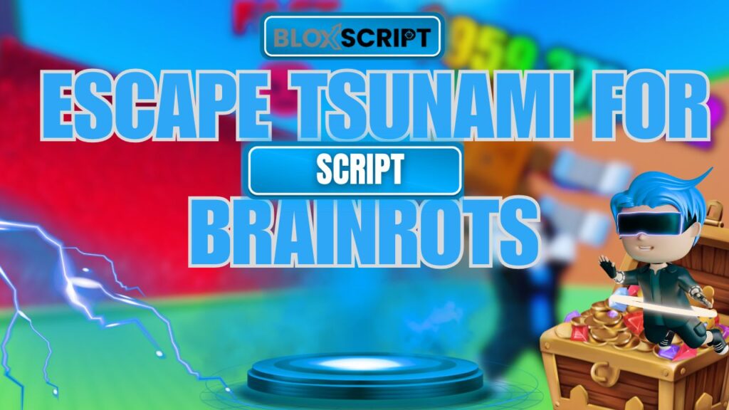 Current image: Escape Tsunami For Brainrots Script