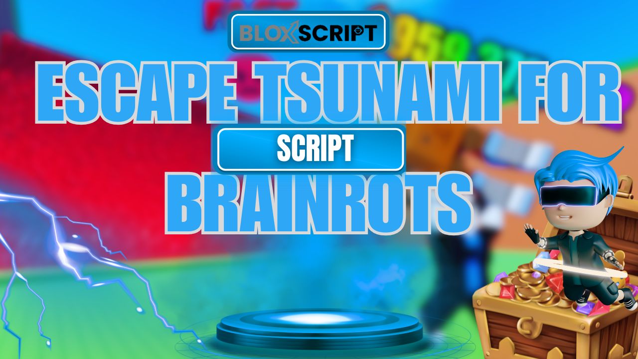 Escape Tsunami For Brainrots Script