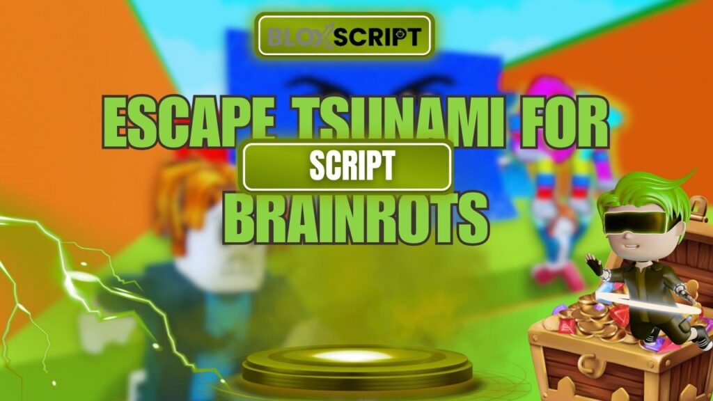 Current image: Escape Tsunami For Brainrots Script